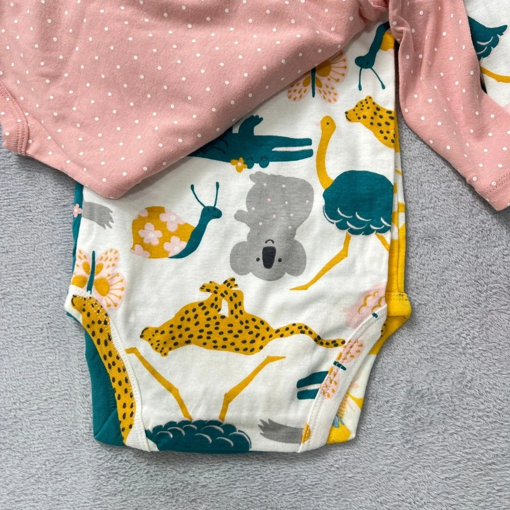 Carter's Baby Girl Bundle 4 Pc 9M+12M Sleeper Floral Bodysuits (Lot‎ 5pc ) NWT